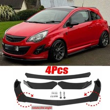 For Vauxhall Corsa Gloss Black