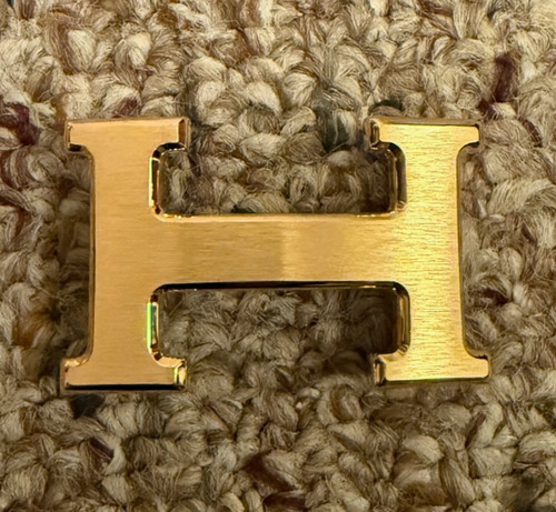Hermes belt buckle gold - buckle,