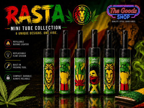 Clipper rasta lion - lion, mini
