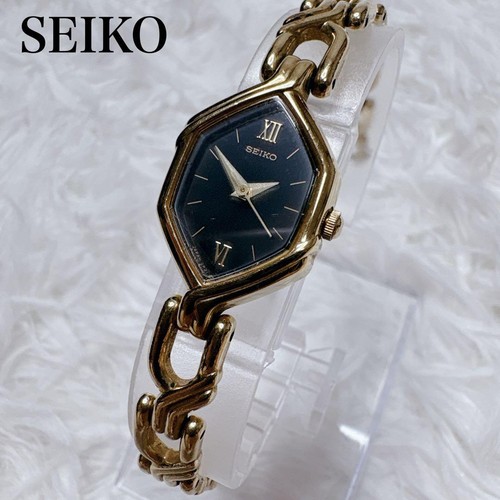 Working seiko dia gold hexagon - seiko,