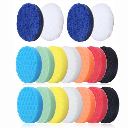 18pcs 5inch car buffer - 18pcs,