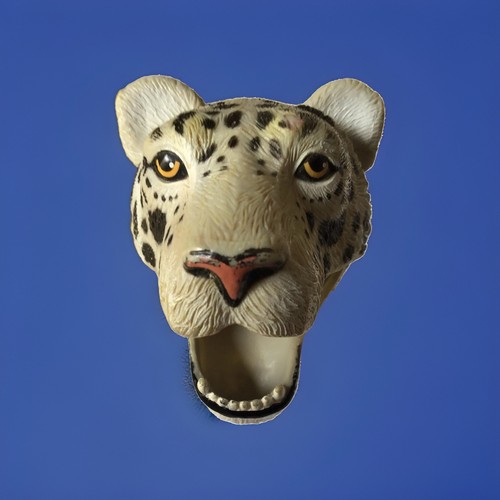 Grey leopard mcdonalds - leopard,