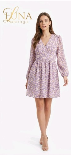 Boutique floral neck - floral, tea