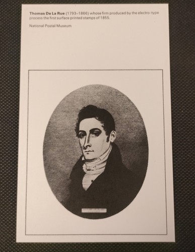 Postcard thomas la rue - postcard,