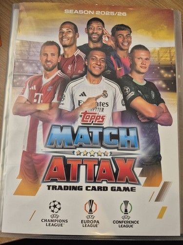 Topps match attax binder - topps,