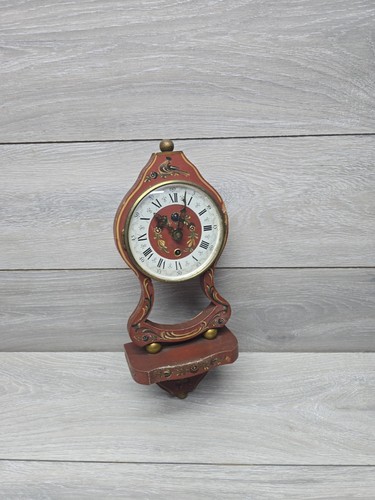 Vintage clock old hindeloopen - vintage,