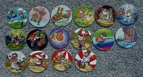 Cadbury pogs complete 16/16