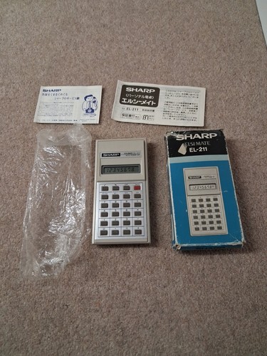 Sharp elsi mate 211 used - sharp, el-211