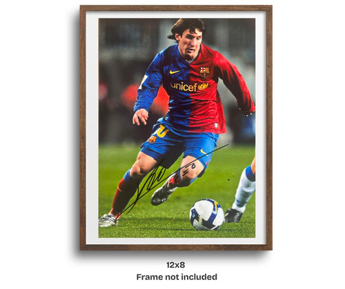 Lionel messi hand signed - lionel,