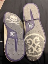 Grosgrain Leather Welt Gallivanter Golf Shoes Snow. Size 11.5 US