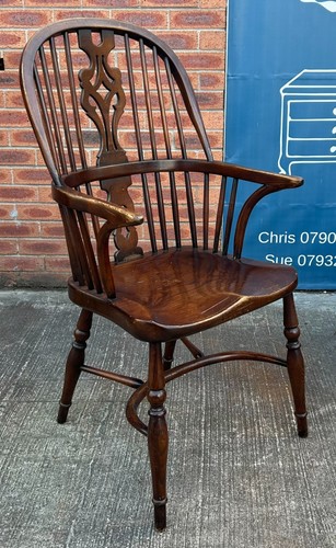 Antique style oak crinoline - style,