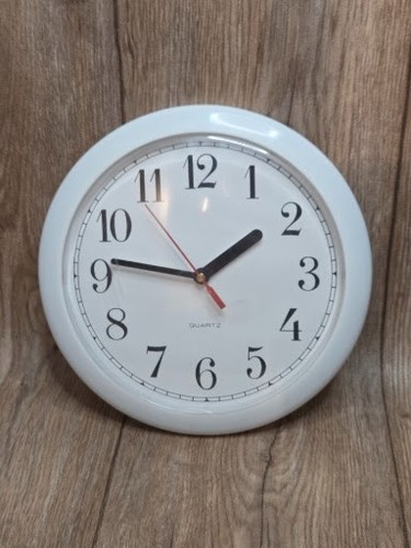 Vintage style white - white, clock