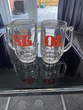 2X Vintage SKOL Half Pint