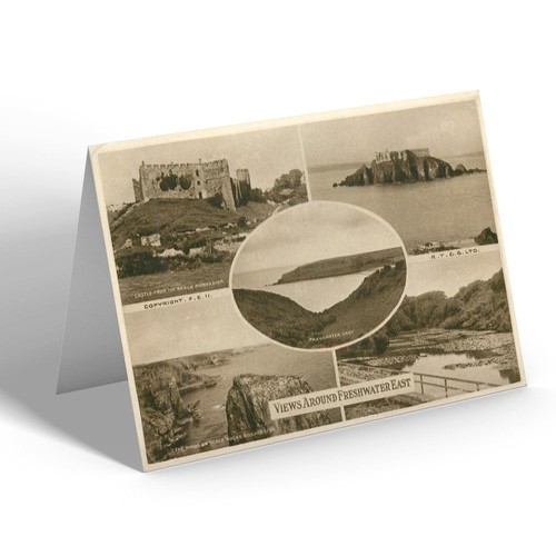 Notelet vintage wales - notelet,