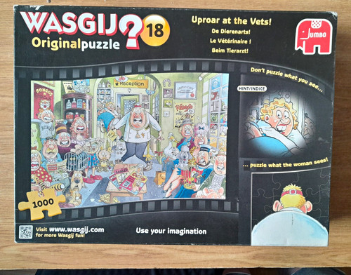 Wasgij original uproar at - original,