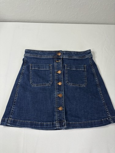 Madewell denim skirt high - denim,