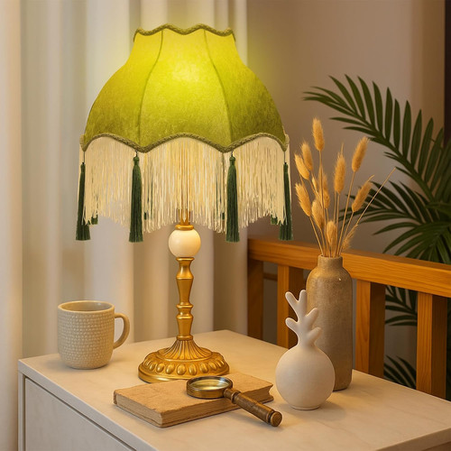 Victorian scallop lamp shade - victorian,