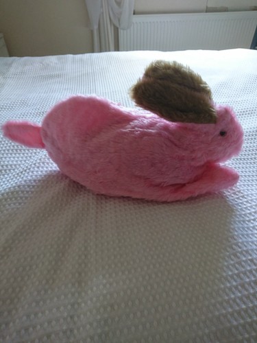 Vintage pink fluffy - 70's?,