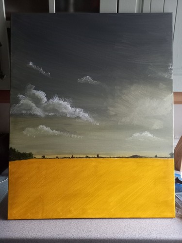 Original acrylic art - original,