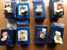 PETER FAGAN COLOUR BOX BEARS, JOB LOT 8 MINIATURES, BOXED