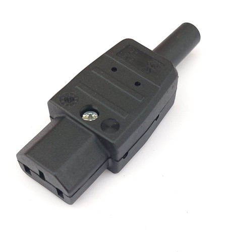 Iec connector gold plated c13 - iec,