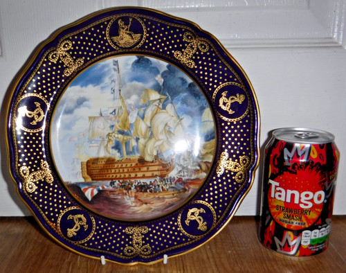 Spode maritime plate battle - ~,