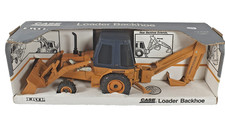 Case 580E Construction King Backhoe by ERTL Diecast Model T2750 D90 Boxed Loader