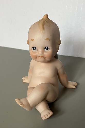 Vintage lefton bisque kewpie - vintage,