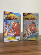 RARE Disney Timon & Pumbaa VHS