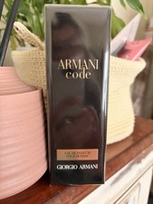 New! Giorgio Armani Code 60ml Eau De Parfum Men’s Fragrance Spray.