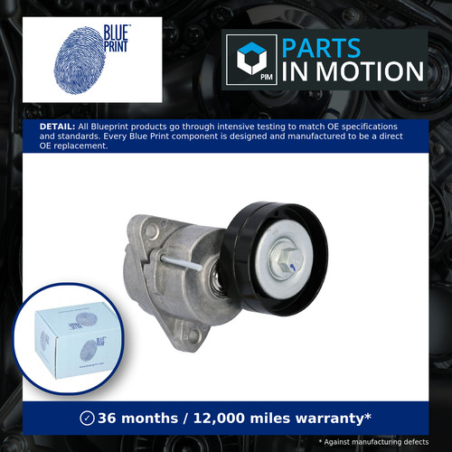 Aux belt tensioner - belt, fits