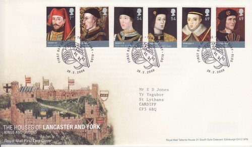 Stamps first day cover - gb,