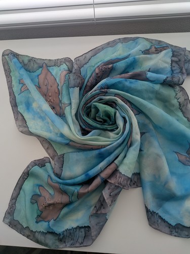 Beautiful vintage square blue - beautiful,