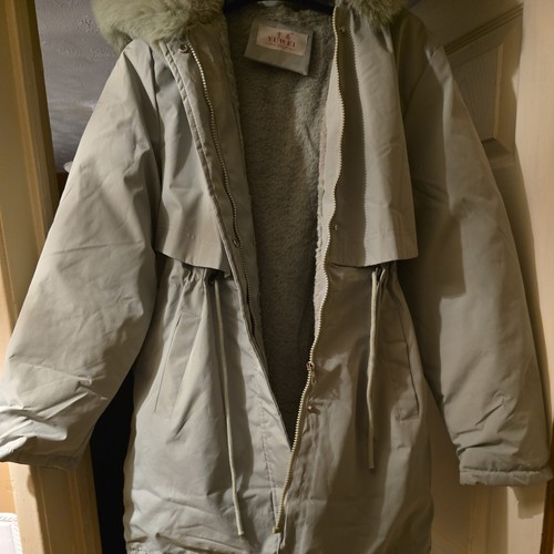 Women fleece lined parka - fleece,