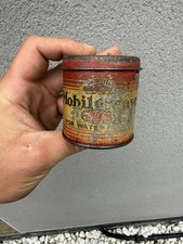 Mobil Grease Vintage Oil Can