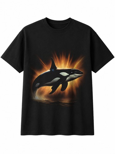 Orca sunbeams whale sea ocean - sunbeams,