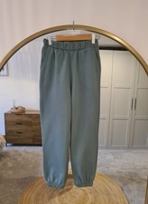 Zara green joggers trousers - green,