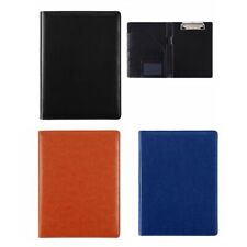 Protective Document Bags PU Leather A5 File Folder Office Clip Board Business