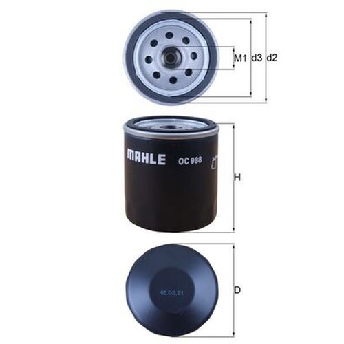 Oil filter for - for, 1.6