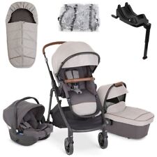 Graco Near2Me 3-in-1 Travel System and R129 Car Seat with ISOFix Seat Base SET
