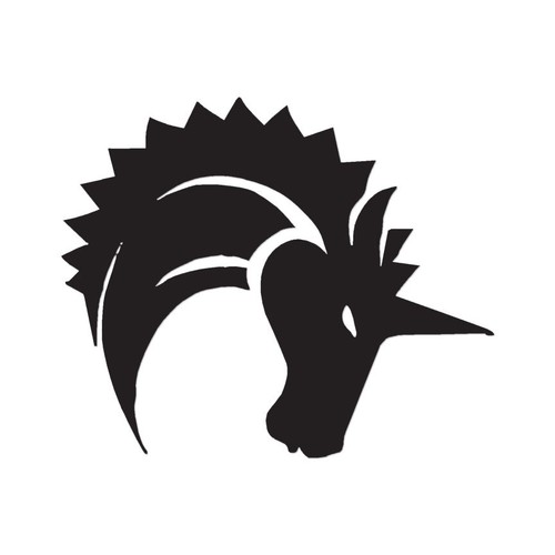 Unicorn head horn vinyl - unicorn,