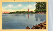 Oshkosh Wisconsin View of Lake