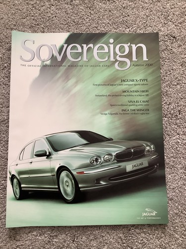 Jaguar sovereign magazine - jaguar,