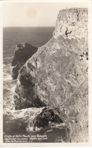 Postcard portreath cliffs - -, portreath-