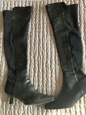 stuart weitzman 50/50 Over The Knee Stretch & Butter Soft Leather Boots Sz 6