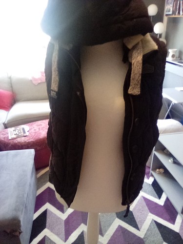 Ladies size superdry black - size, s