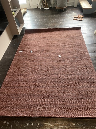 Loaf twisty jute rug brown - loaf,