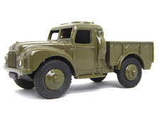 Dinky 641 Humber 1 Ton Army Cargo Truck (FIRST ISSUE NO WINDOWS WITH DRIVER)