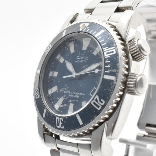 Casio men diver watch navy - diver,