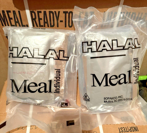 Military halal mre - us,
